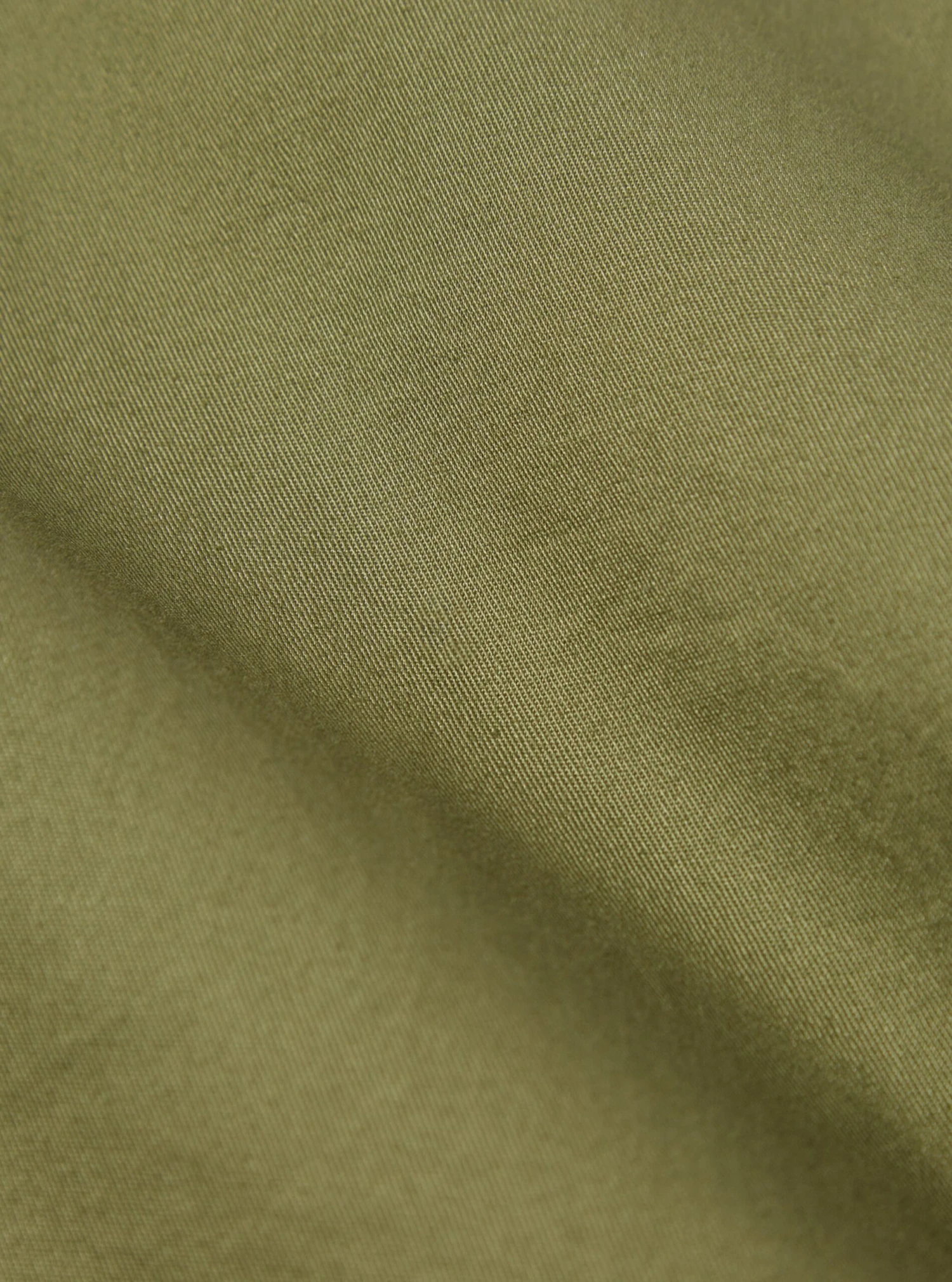 Universal Works Parachute Shirt In Olive Fine Twill - Image 9