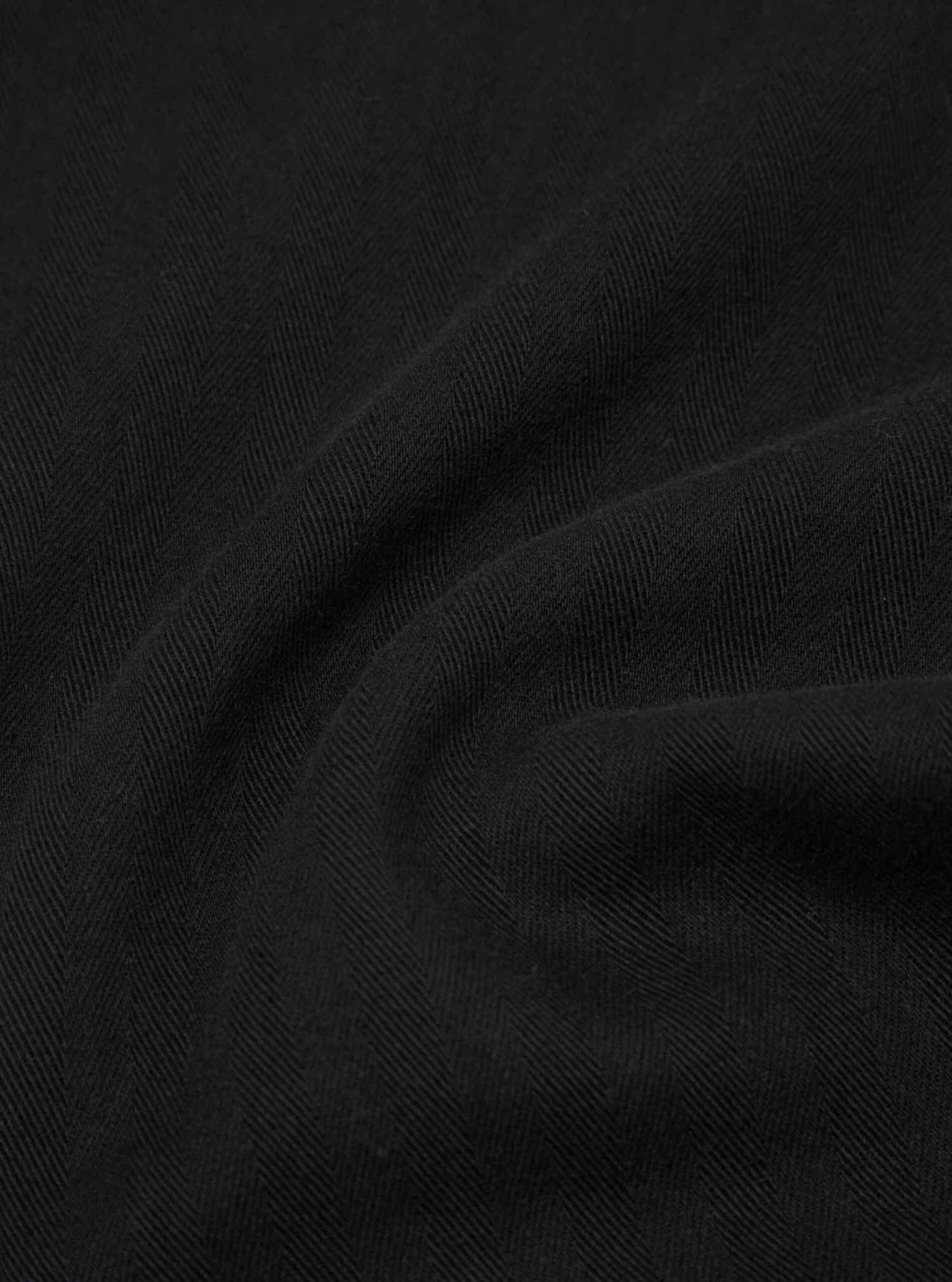 Universal Works Braga Pant II In Black Italian Herringbone Cotton - Image 6