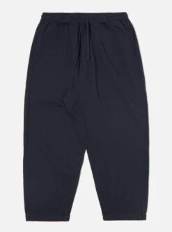 Universal Works Braga Pant II In Navy Italian Herringbone Cotton